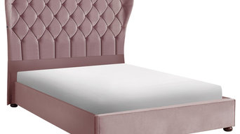 Zurich Wingback Bed, Double