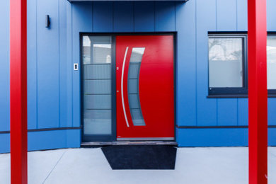 Photo of a modern entryway in Sydney.