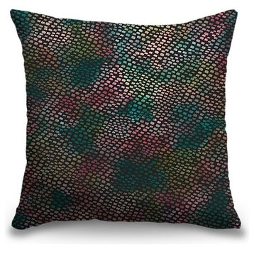 "Rainbow Pebbles" Pillow 18"x18"