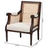 Tran Accent Chair, Dark Brown
