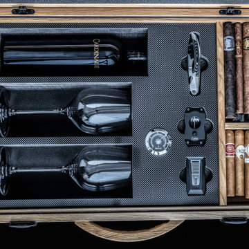 Cigar Lover's Gift Box Custom Crafted by Revel Custom Wine Cellars