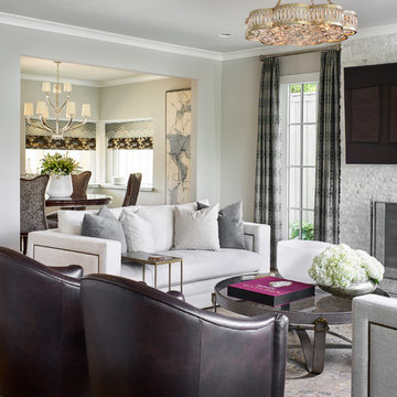 Luxury Estate Remodel: Living Room