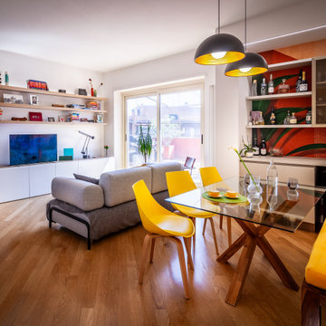 casa MM_UP Preparare il nido in un attico a due passi dall'Eur