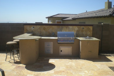 Inspiration for a contemporary patio remodel in Phoenix