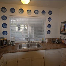 1973 condo reno: kitchen before and after