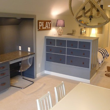 Boys bedroom with playroom