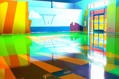 Kids' room - modern kids' room idea in Los Angeles