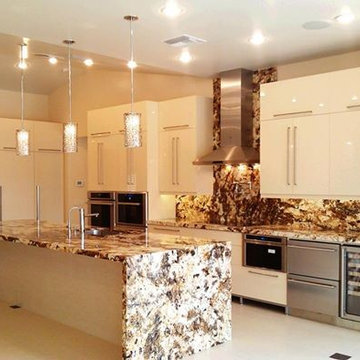 Contemporary High Gloss Acrylic cabinets