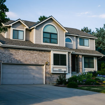 New Asphalt Shingle Roof and Gutters