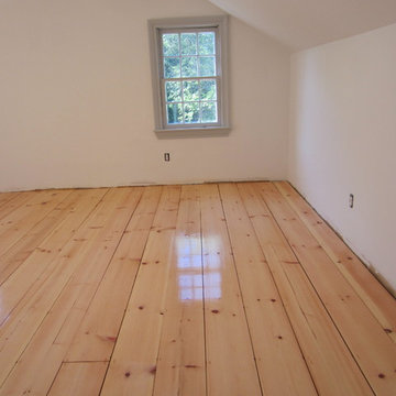 WATER MILL ANTIQUE EASTERN WHITE PINE FLOOR REVIVED!