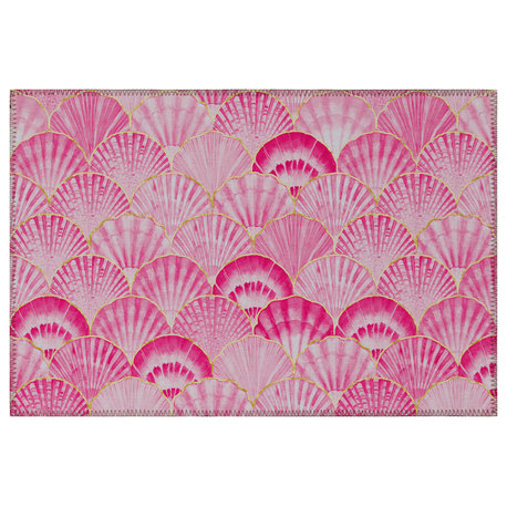 Dalyn Indoor/Outdoor Seabreeze SZ2 Blush Washable 1'8" x 2'6" Rug