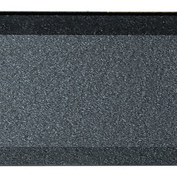Abolos - Forever 4"x16" Reverse Bevel Glass Subway Tile,Glossy Gray, Piece - Mosaic Tile