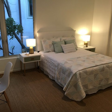 Rice Village - Modern Houston Home - Youth bedroom