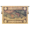 Antique Map Belgian Wall Tapestry, 36"x54"