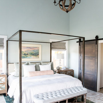 Modern Romantic Master Bedroom