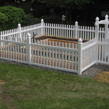Raised bed vegetable garden Loudonville, NY