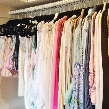 Master Closet Organization