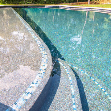 Swimming Pool Sun Shelf Design & Installation Bergen County Northern NJ