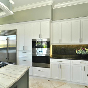 Kitchen: Shaker Sarasota Chalk White Silk