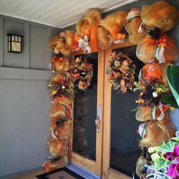 Holiday Interior Decor- Fall Entrance