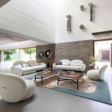 Presage Large 3-Seat Sofa by Roche Bobois