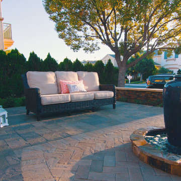Inland Orange County Double Water Feature Remodel