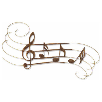 Large Musical Notes Wall Decor