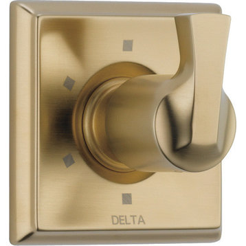 Delta Dryden 6-Setting 3-Port Diverter Trim, Champagne Bronze, T11951-CZ