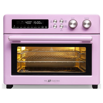 Infrared Heating Air Fryer Toaster Oven, Extra Large Countertop Convection Oven, Classic Pink