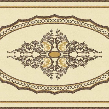 Waterjet Medallion for Lobby of various house
