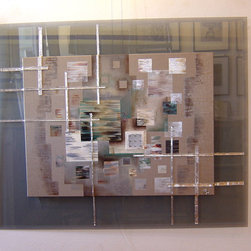 Original paintings on glass - Mixed Media Art
