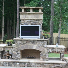 Outdooe Fireplace