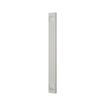 Sunny Wood SLA30WF Sanibel 3" x 30" Reversible Wall Filler - Off White with
