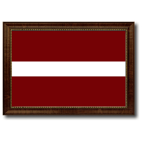 Latvia Country Flag Canvas Print, 15"x21"