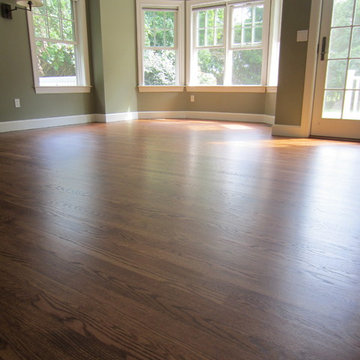 Westhampton - Red Oak stained Early American and Bona Traffic HD poly