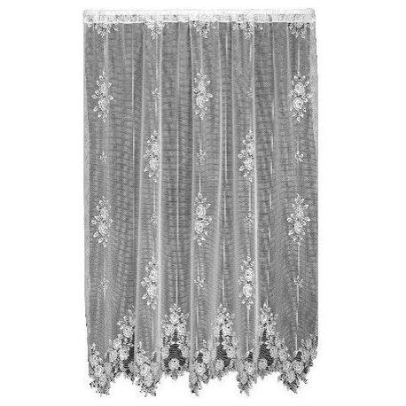 Heritage Lace Tea Rose 60x84 Panel in Ecru