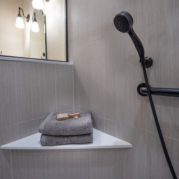 Luxury Baths - A Modern Aging-In-Place Master Bath Design