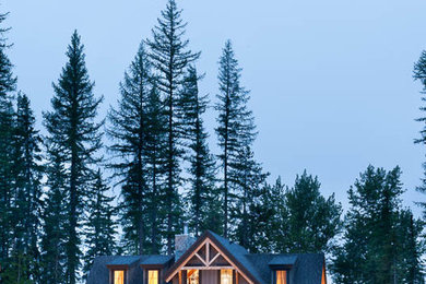 Trendy exterior home photo in Vancouver