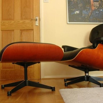 Eames Style Ottoman by Barcelona Designs