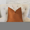 Plutus Lone Oak Cayenne Handmade Throw Pillow, Double Sided 24"x24"