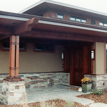Praire Home in the Mountains