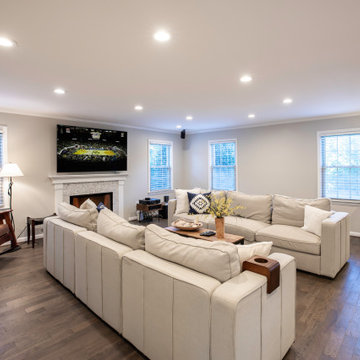 Excellent Kitchen and Living Space Remodeled in McLean, VA