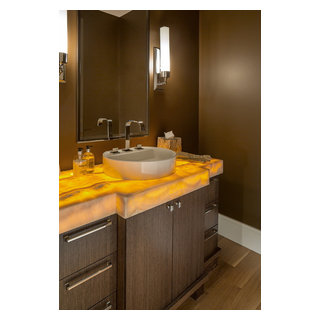 Lincoln Home - Transitional - Powder Room - Omaha - by Wood Specialties ...