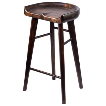 Maple Tractor Stool (Set Of 2)
