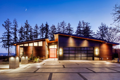 Modern exterior home idea in Other
