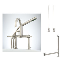 Sebastian Deck Faucet With Lever Handles For Threaded Pipe - Products