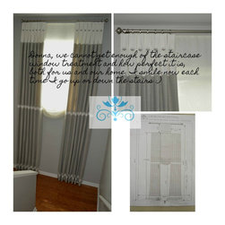Stairway Window - Curtains