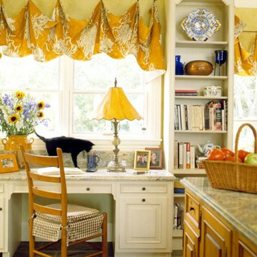 Valances Are A Perfect Kitchen Window Treatment