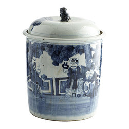 HAND-PAINTED DRAGON GINGER JAR - NEW - Home Decor