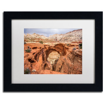 'Cassidy Arch' Matted Framed Canvas Art by Pierre Leclerc